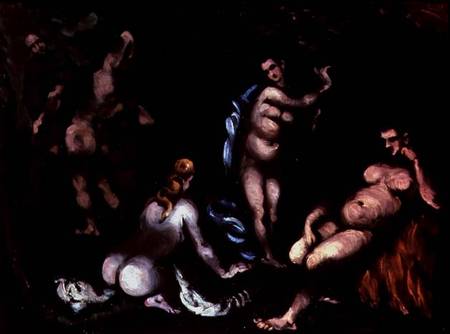 The Temptation of St.Anthony a Paul Cézanne
