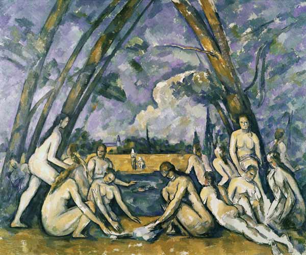 The Large Bathers a Paul Cézanne