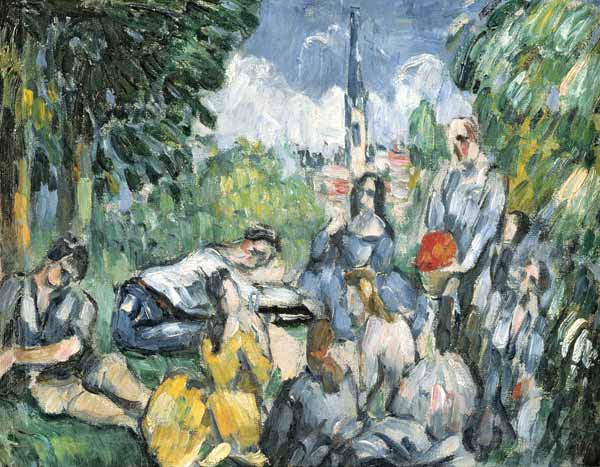 The Picnic (Dejeuner sur l'Herbe) a Paul Cézanne