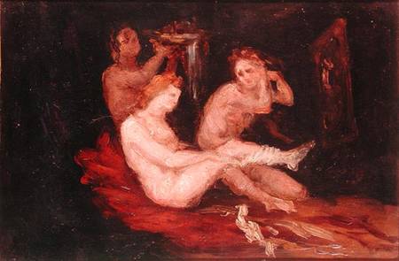 La toilette (Ladies dressing) a Paul Cézanne