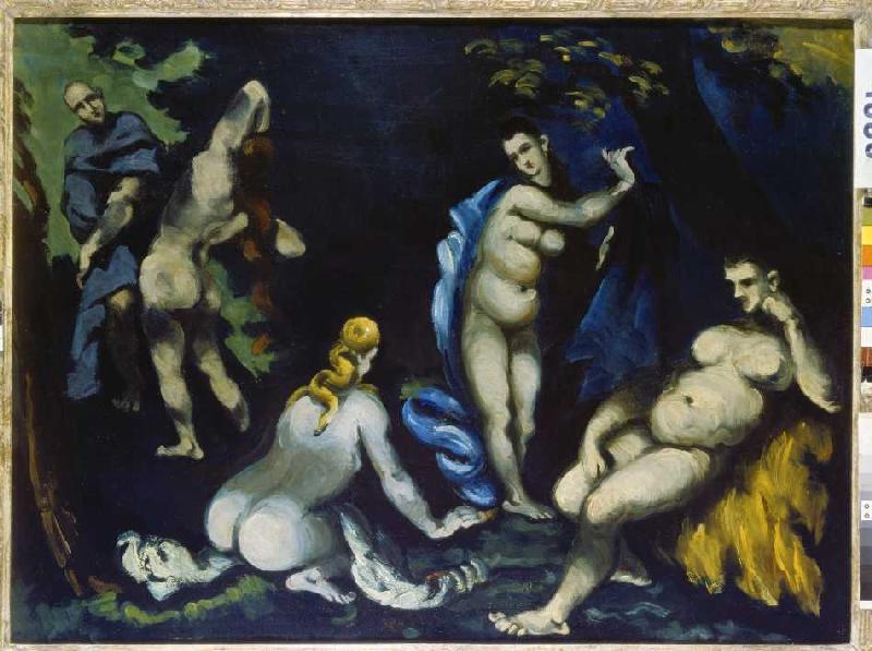 The temptation of St. Antonius. a Paul Cézanne