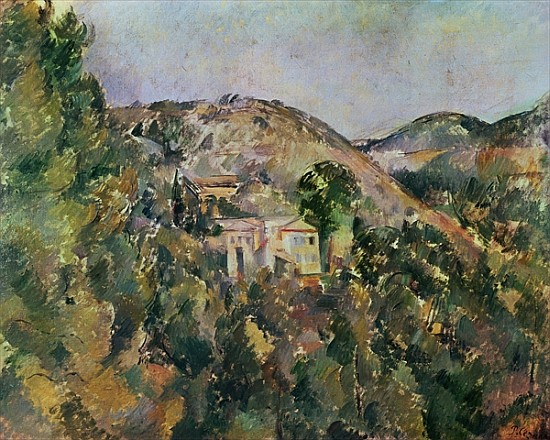 View of the Domaine Saint-Joseph, late 1880s a Paul Cézanne