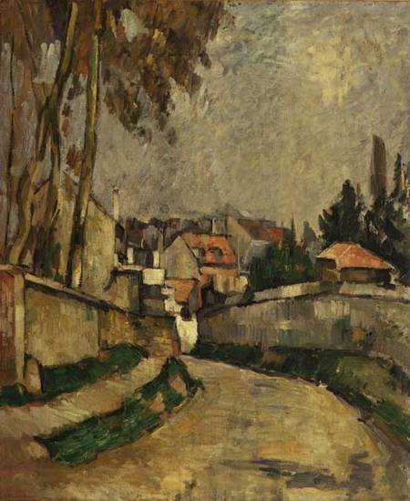 Village Road a Paul Cézanne