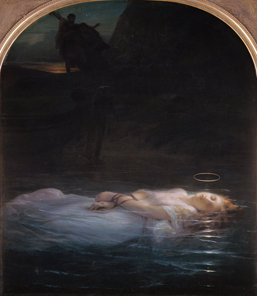 The Young Martyr a Paul Delaroche