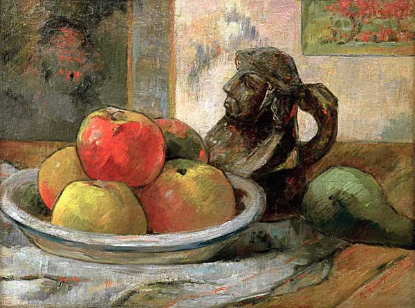 Still life with apples... a Paul Gauguin