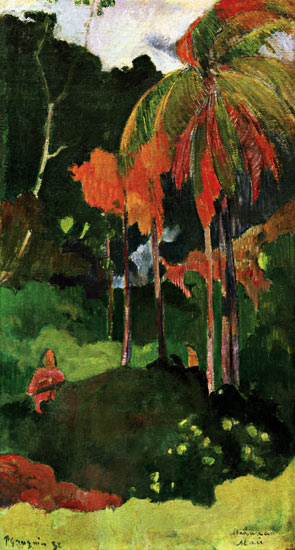 Mahana maa I a Paul Gauguin