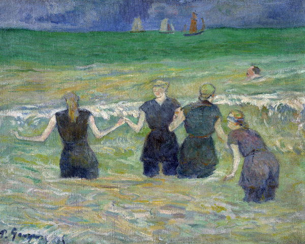 Women Bathing a Paul Gauguin