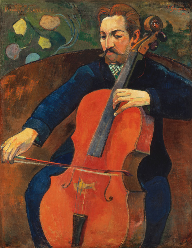Portrait Fritz Scheklud a Paul Gauguin