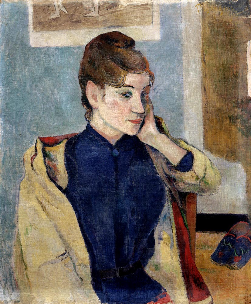 Portrait Madeleine Bernard a Paul Gauguin