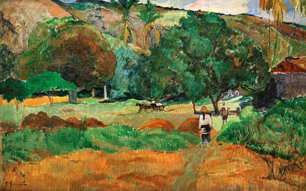 Le Vallon a Paul Gauguin