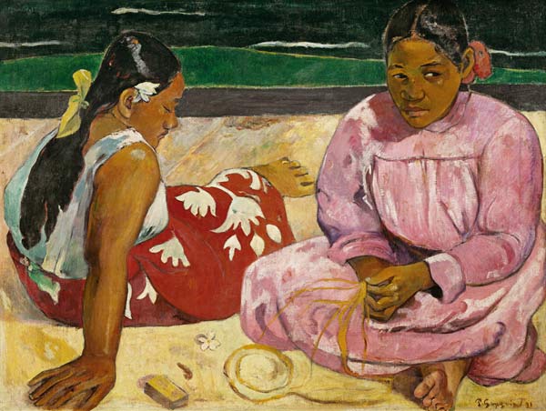 Donne a Tahiti a Paul Gauguin
