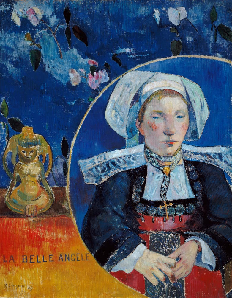 Angèle Laly barks a Paul Gauguin