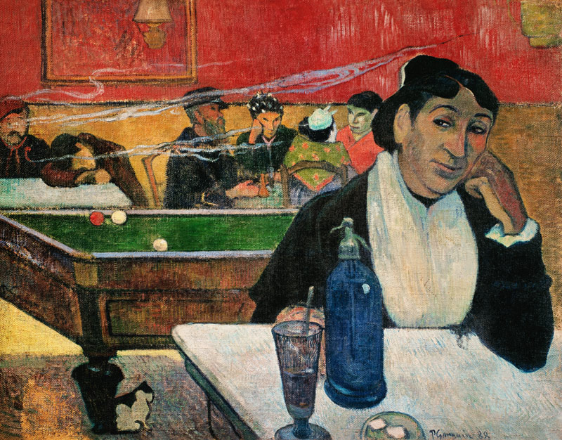 Caffè di notte ad Arles a Paul Gauguin