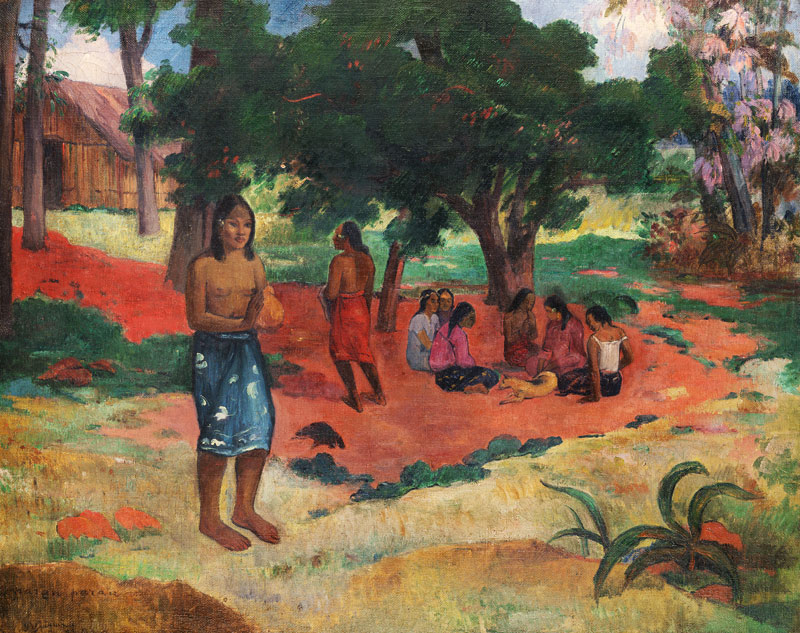 Parau parau a Paul Gauguin