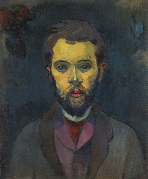 Portrait of William Molard (1862-1936), Swedish  composer a Paul Gauguin