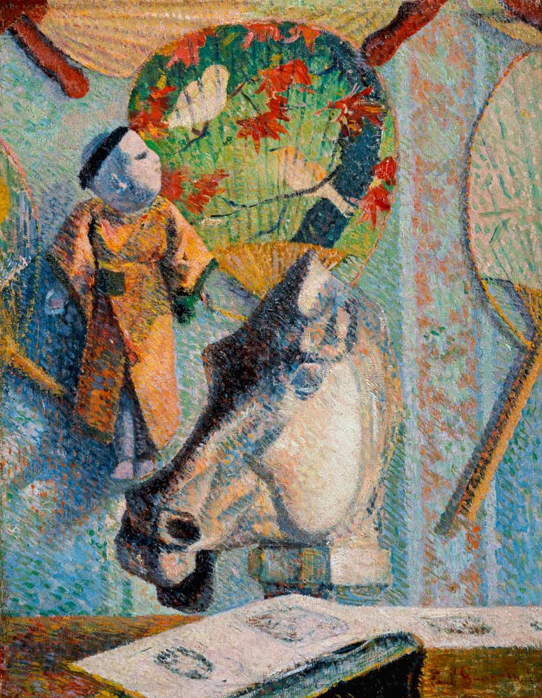 Still Life with Horse's Head a Paul Gauguin