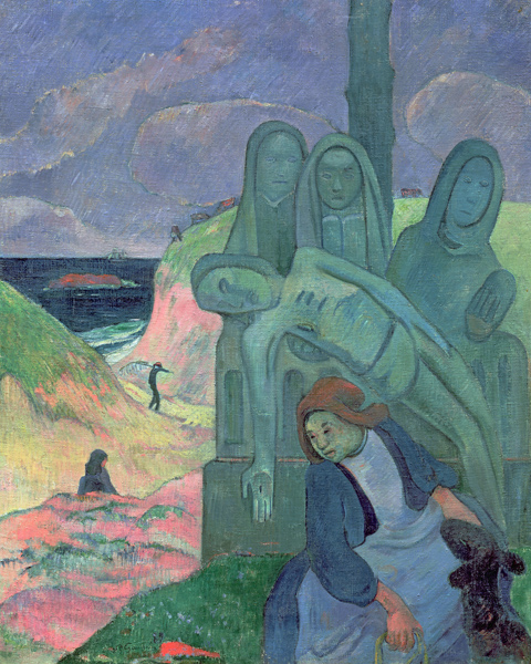 The Green Christ (Breton Calvary) a Paul Gauguin