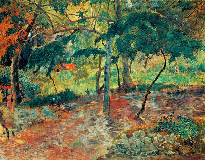 Tropical Landsape a Paul Gauguin