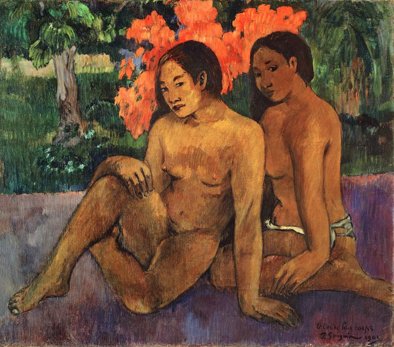 E l'oro dei loro corpi a Paul Gauguin
