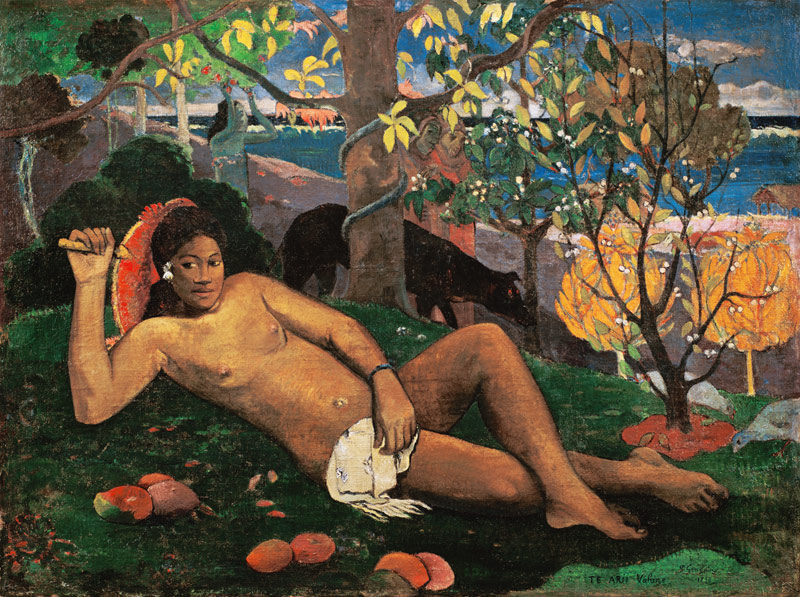 Distinguished Mrs. (Te Arii Vahine) a Paul Gauguin