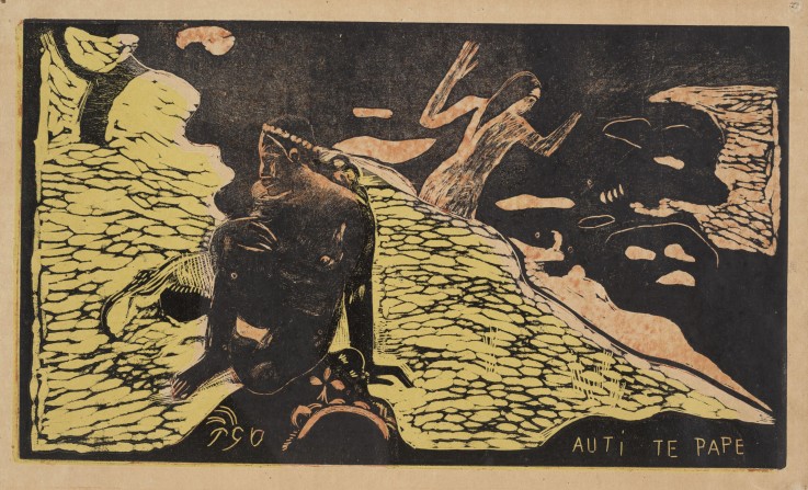 Auti Te Pape (Women at the River) From the Series "Noa Noa" a Paul Gauguin
