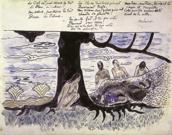 Bathers a Paul Gauguin