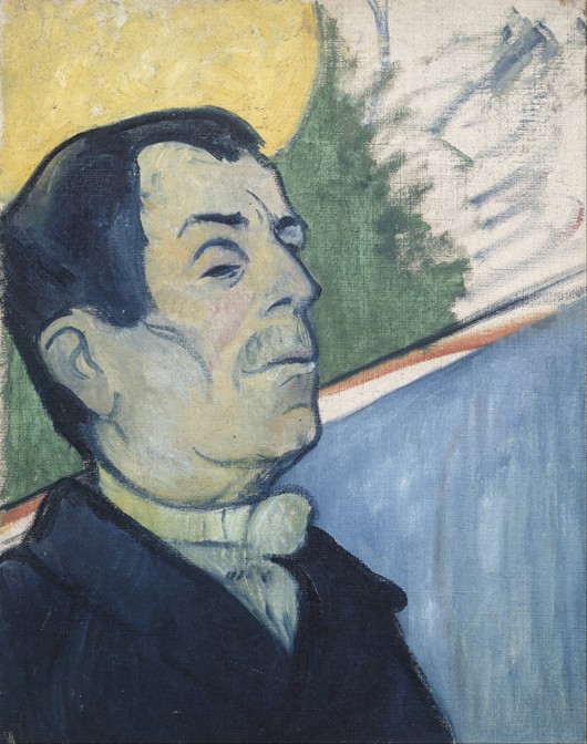 Portrait of a man a Paul Gauguin