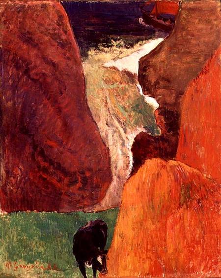 At the Bottom of the Gulf a Paul Gauguin