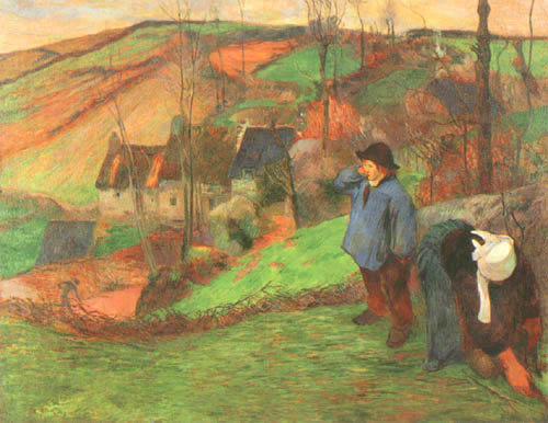 Breton shepherd a Paul Gauguin