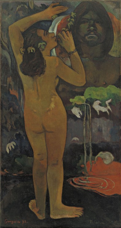 The Moon and the Earth (Hina tefatou) a Paul Gauguin