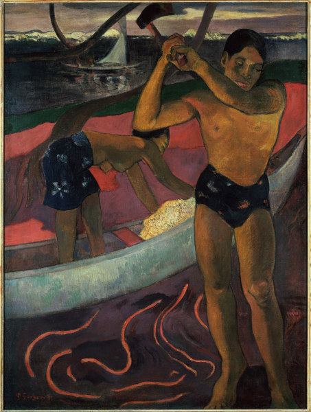 The Woodcutter from Pia a Paul Gauguin