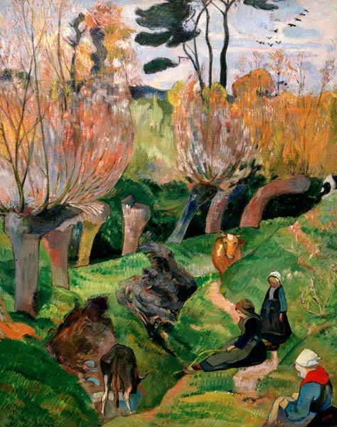 Les Saules a Paul Gauguin