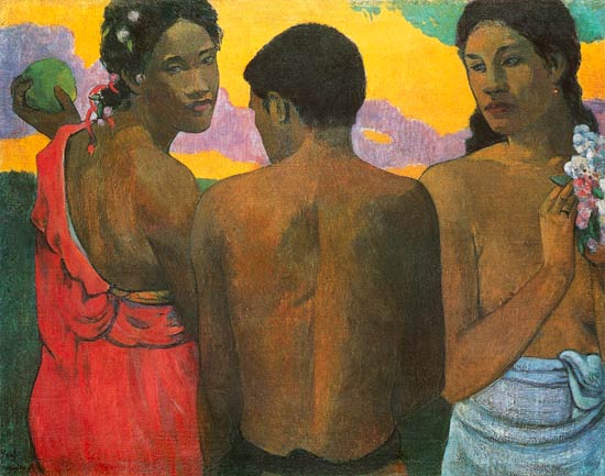 Native on Tahiti; Native on Tahiti a Paul Gauguin