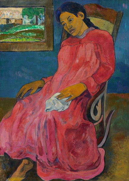Faaturuma (Melancholic) a Paul Gauguin