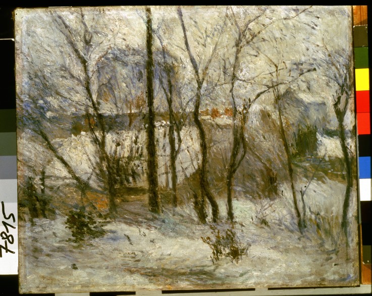 The Snow Garden a Paul Gauguin