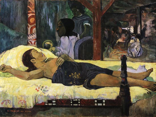 Birth of the Son of God (Te Tamari no Atua) a Paul Gauguin