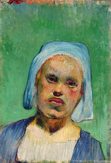 Head of a Breton a Paul Gauguin