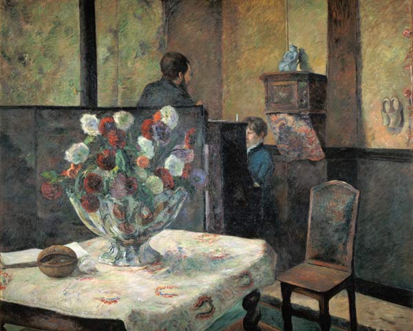 Interior of the Rue Carcel a Paul Gauguin