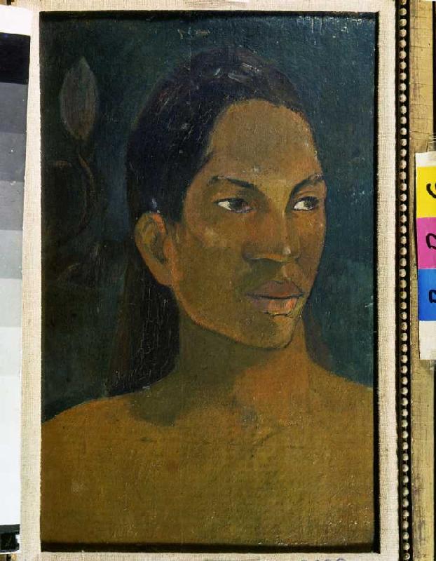 Head of a Tahitian a Paul Gauguin