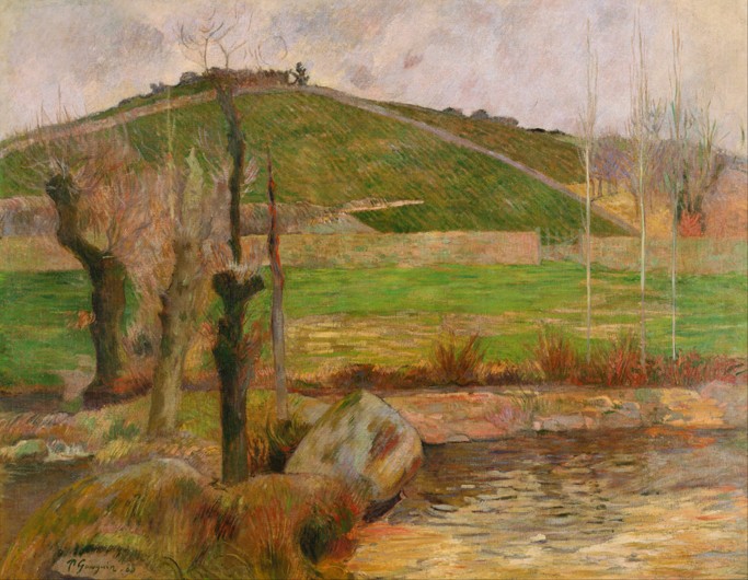 Landscape near Pont-Aven a Paul Gauguin