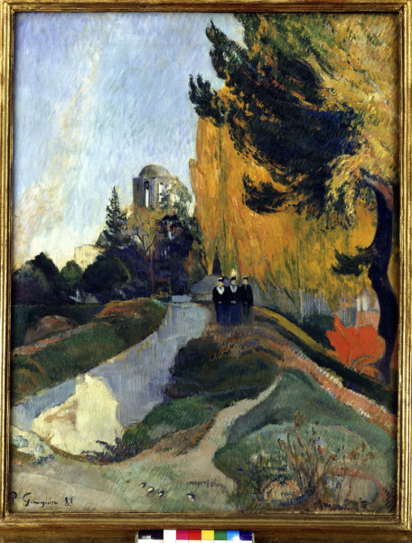Les Alyscamps a Paul Gauguin