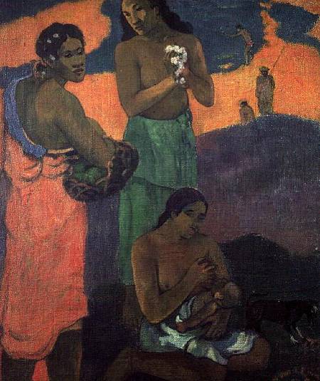 Maternity, or Three Women on the Seashore a Paul Gauguin