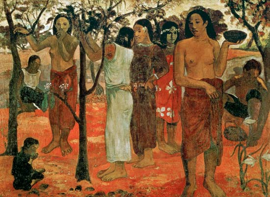 Nave Nave Mahana (Delightful Days) a Paul Gauguin