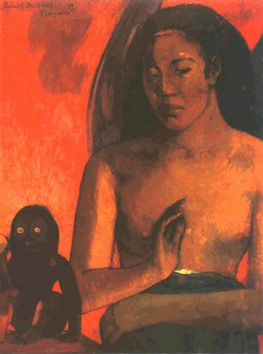 Devoid of destitute of Poémes a Paul Gauguin