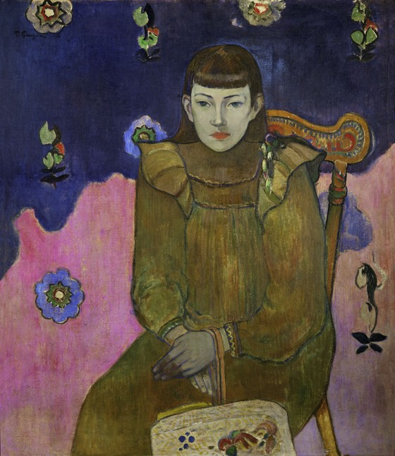 Portrait of Vaiite (Jeanne) Goupil a Paul Gauguin