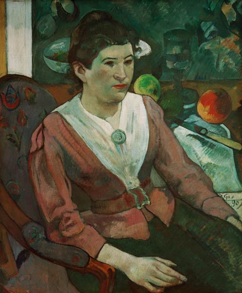 Portrait Marie Derrien Lagadu a Paul Gauguin