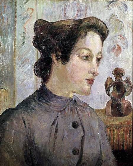 Portrait of a Young Woman a Paul Gauguin