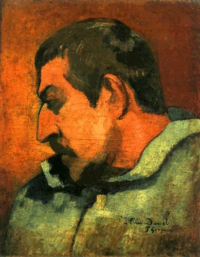 Daniel dedicated to self-portrait, the friend a Paul Gauguin