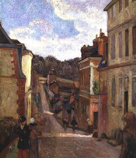 A Suburban Street a Paul Gauguin
