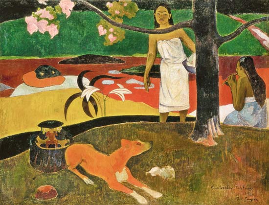 Le canzoni tahitienne dei pastori a Paul Gauguin